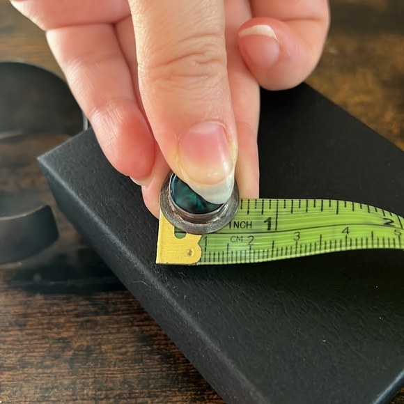 Western Turquoise Sterling Silver Abalone Jewelry - Picture 15 of 15